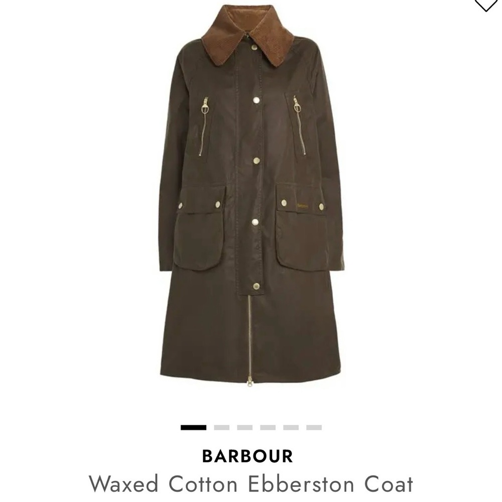 Barbour Waxed Cotton Ebberston Coat